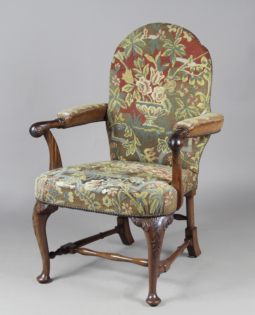  ANTIGUO SILLON INGLES QUEEN ANNE. 