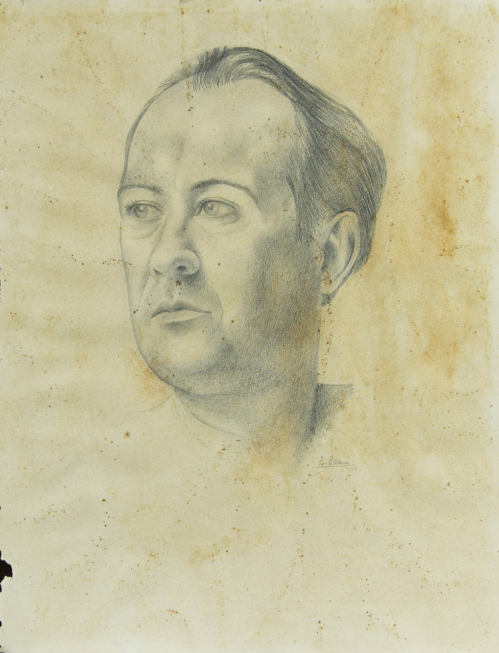 BERNI, Antonio 'RETRATO DE EDUARDO BARNES'