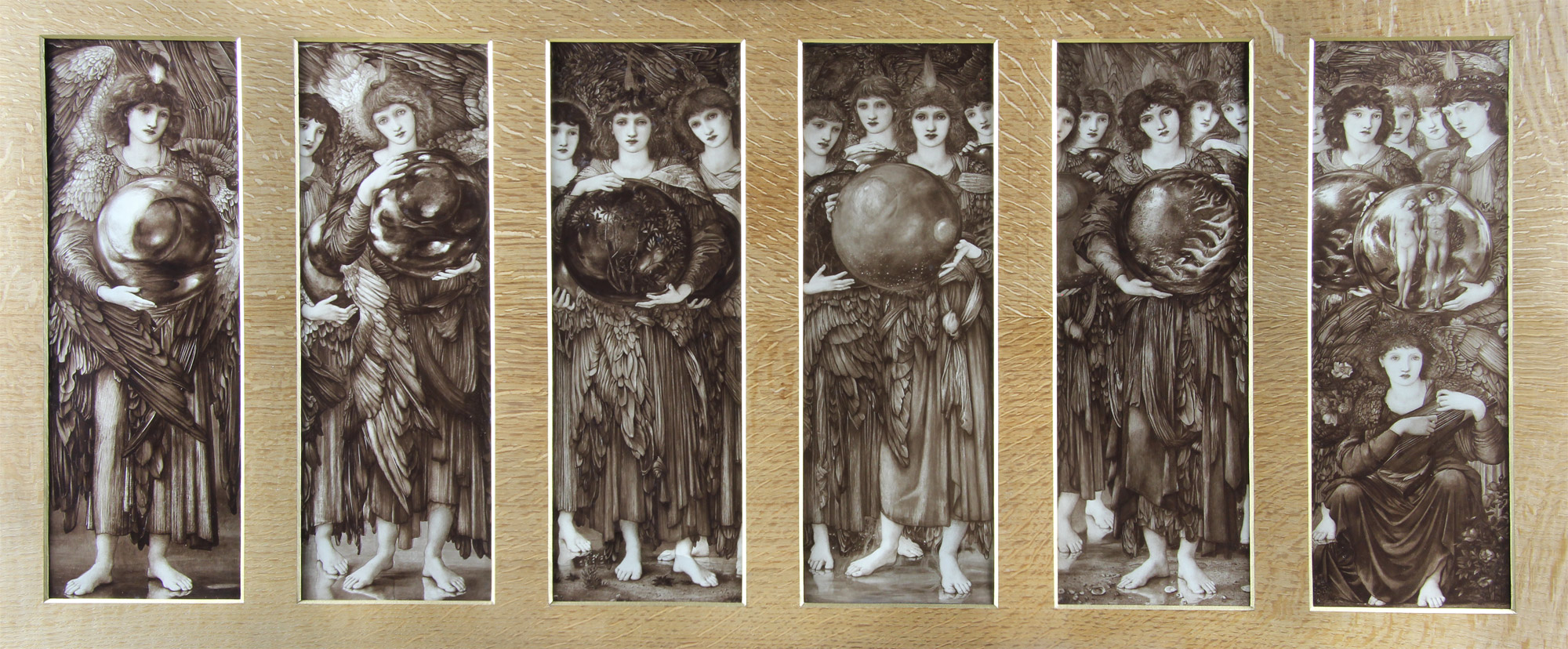 BURNE JONES, Eduard Coley 'THE DAYS OF CREATION'