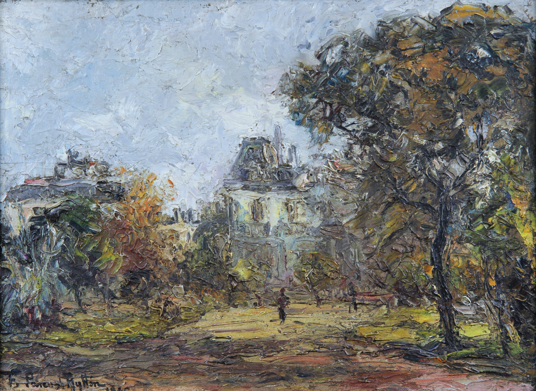 AYLLON, Fernando Pascual 'MOTIVO URBANO (PLAZA SAN MARTIN)'