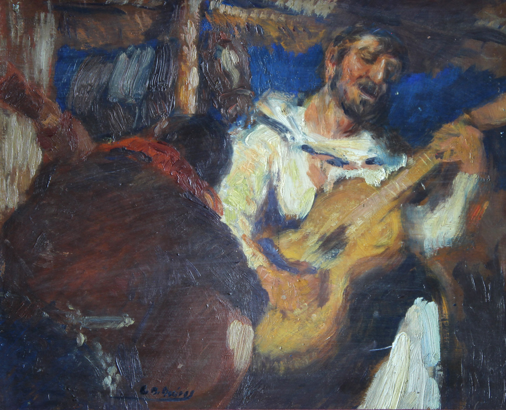 QUIRÓS, Cesáreo Bernaldo de  'GUITARREADA'