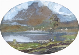 Lote 118: 'PAISAJE CON LAGO' 'PAISAJE CON LAGO'