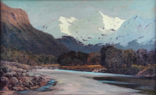 Lote 120: CHRISTMAS, Ernest Williams 'VALLE DE DART' 