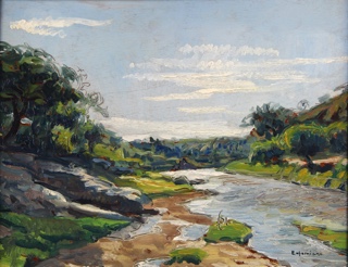 Lote 102: EUFEMIANO 'PAISAJE DE CORDOBA' 