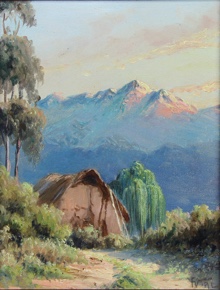 Lote 122: VIAL, Florencio 'PAISAJE DE CHILE' 