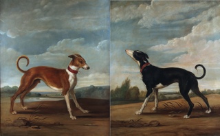 Lote 27: 'PERRO SOBRE FONDO DE PAISAJE' 'PERRO SOBRE FONDO DE PAISAJE'