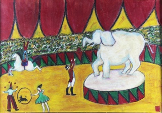 Lote 109: ROJO, Octavio 'EN EL CIRCO' 