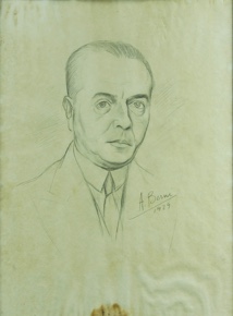 Lote 50: BERNI, Antonio 'AUTORRETRATO'