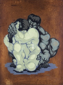 Lote 78: CARPANI, Ricardo 'LOS AMANTES' 
