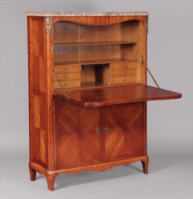 Lote 312: SECRETAIRE DE ESTILO FRANCES TRANSICION DE LA CASA JANSEN.  SECRETAIRE DE ESTILO FRANCES TRANSICION DE LA CASA JANSEN. 