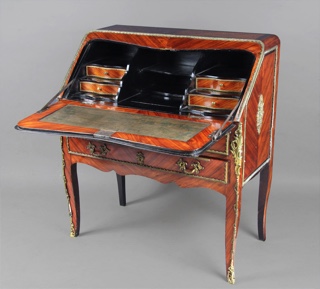 Lote 191: ANTIGUO ESCRITORIO FRANCES ESTILO LUIS XV PARA DAMA.  ANTIGUO ESCRITORIO FRANCES ESTILO LUIS XV PARA DAMA. 