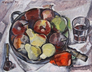 Lote 129: MOSTEIRO, Juan José 'PERAS Y MANZANAS' 