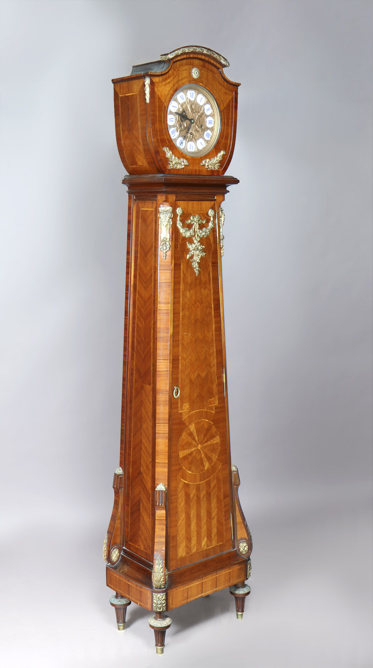 RELOJ DE PIE FRANCES DE ESTILO LUIS XVI. RELOJ DE PIE FRANCES DE ESTILO LUIS XVI.