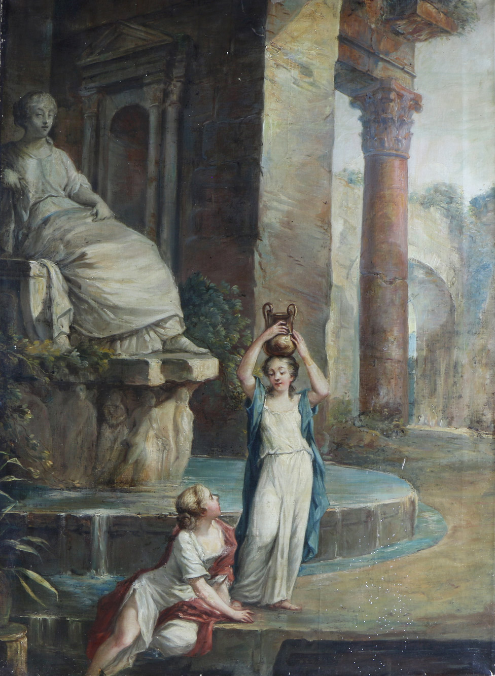  'MUJERES CON TINAJA'