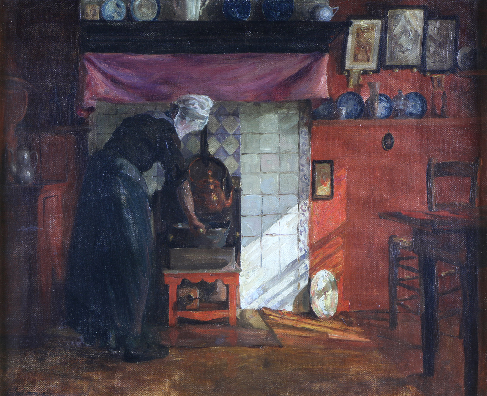  'MUJER EN LA COCINA'