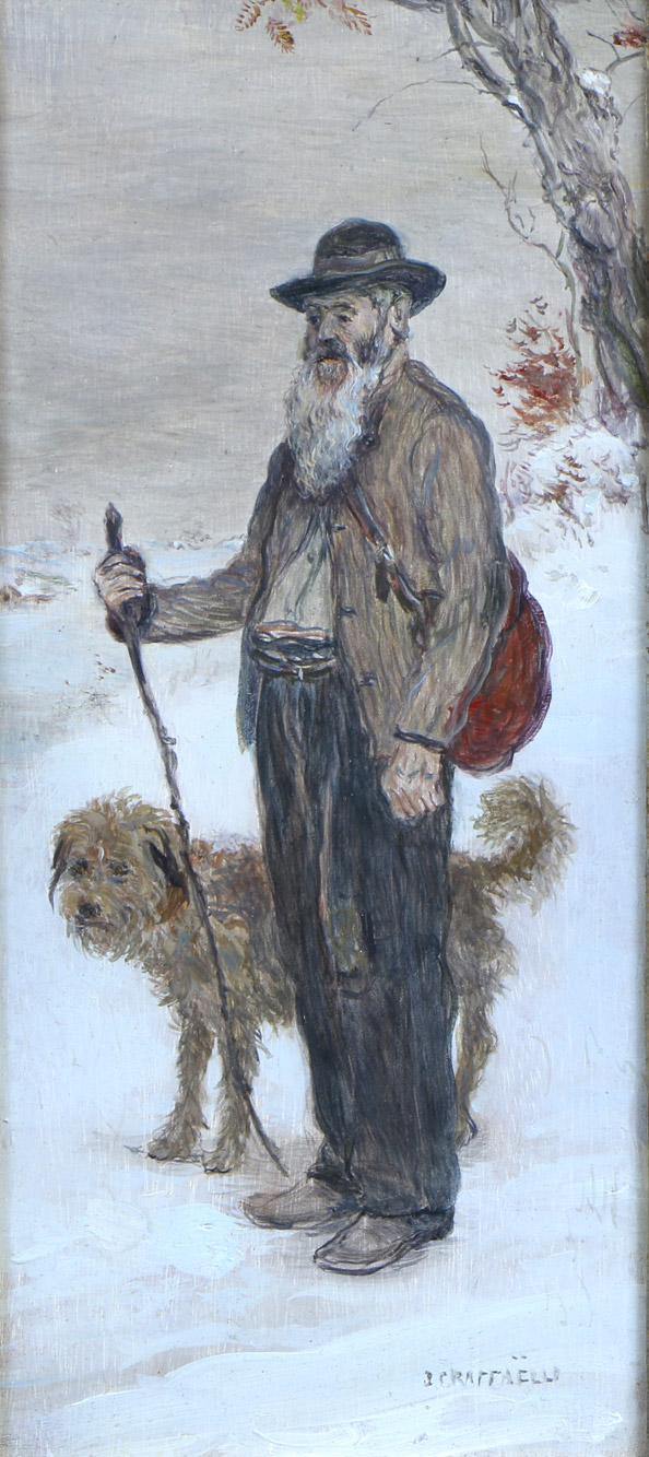 RAFFAËLLI, Jean Francois 'CHIFFONIER ET CHIEN'