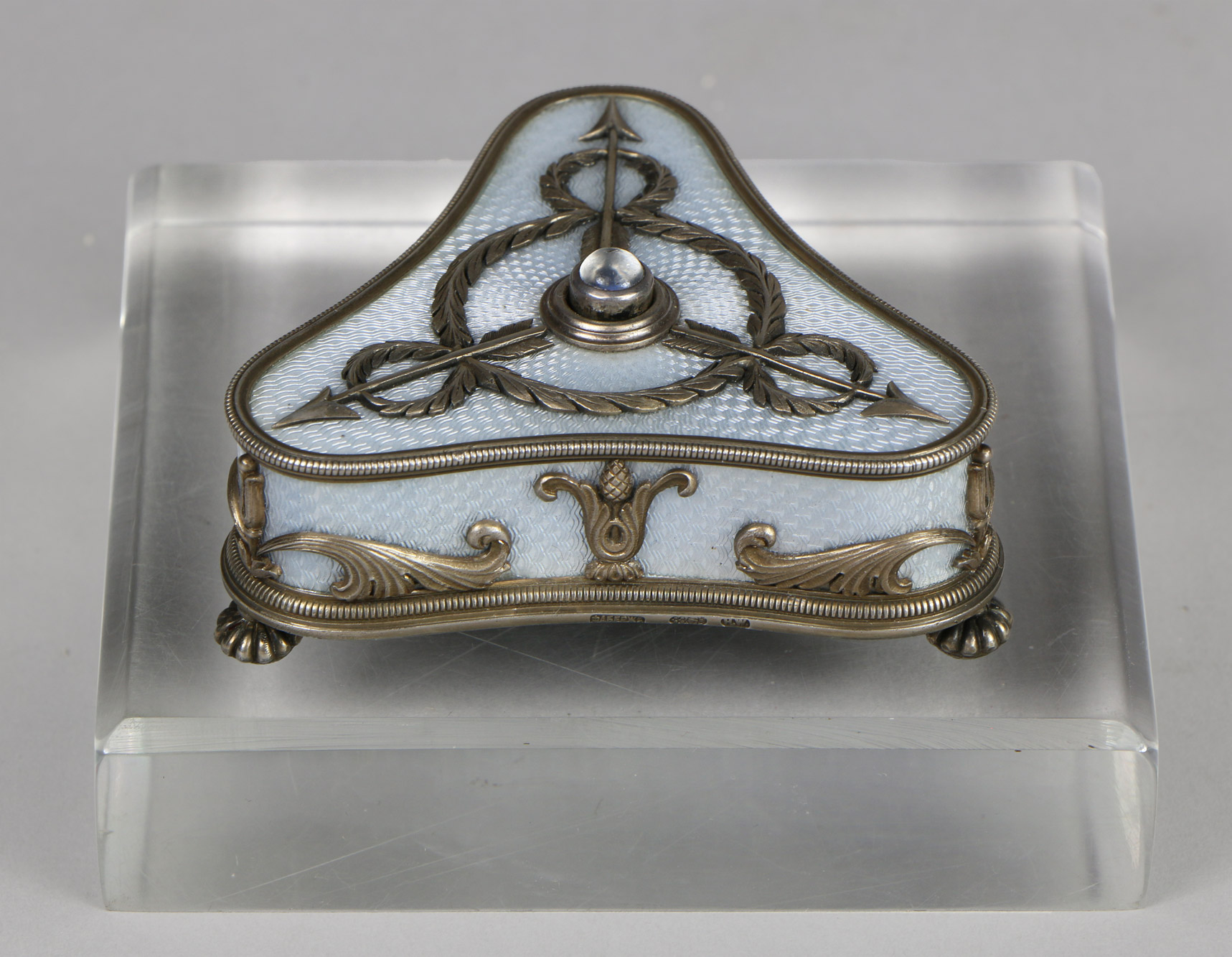  IMPORTANTE PULSADOR DE CAMPANA RUSO FABERGÉ.