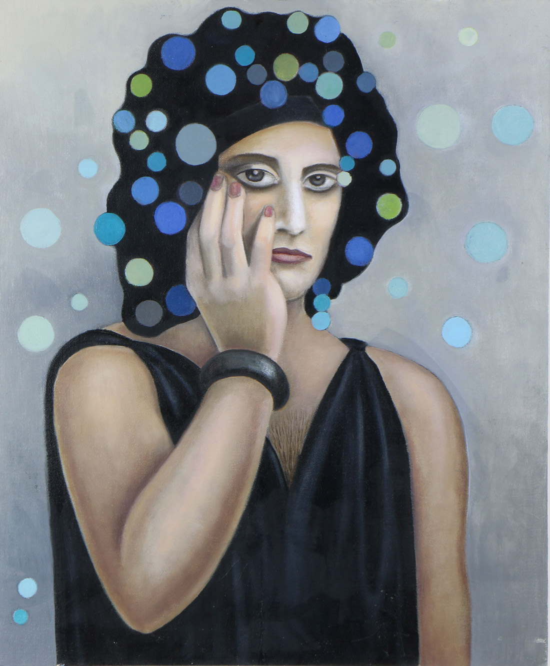 'FIGURA CON LUNARES' 'FIGURA CON LUNARES'