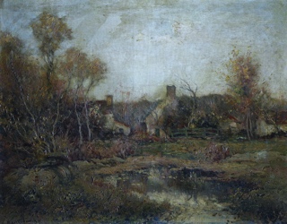 Lote 84: KOROCHANSKY, Michel 'PAISAJE RURAL' 