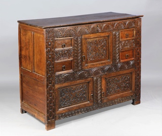 Lote 178: 'MULE CHEST' INGLES DE FINES DEL SIGLO XVIII.  'MULE CHEST' INGLES DE FINES DEL SIGLO XVIII. 