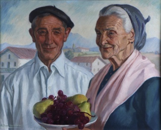 Lote 68: KAPEROTXIPI, Mauricio Flores 'PAREJA DE VASCOS'