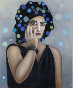 Lote 131: 'FIGURA CON LUNARES'  'FIGURA CON LUNARES' 