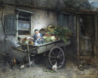 Lote 91: TEN KATE, Mari 'ESCENA DE GRANJA' 