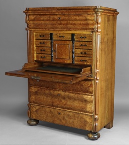 Lote 357: ANTIGUO SECRETAIRE INGLES VICTORIANO. ANTIGUO SECRETAIRE INGLES VICTORIANO.