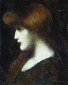 Lote 69: HENNER, Jean Jacques 'RETRATO DE PERFIL'