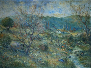 Lote 67: 'PAISAJE CON RANCHO'  'PAISAJE CON RANCHO' 