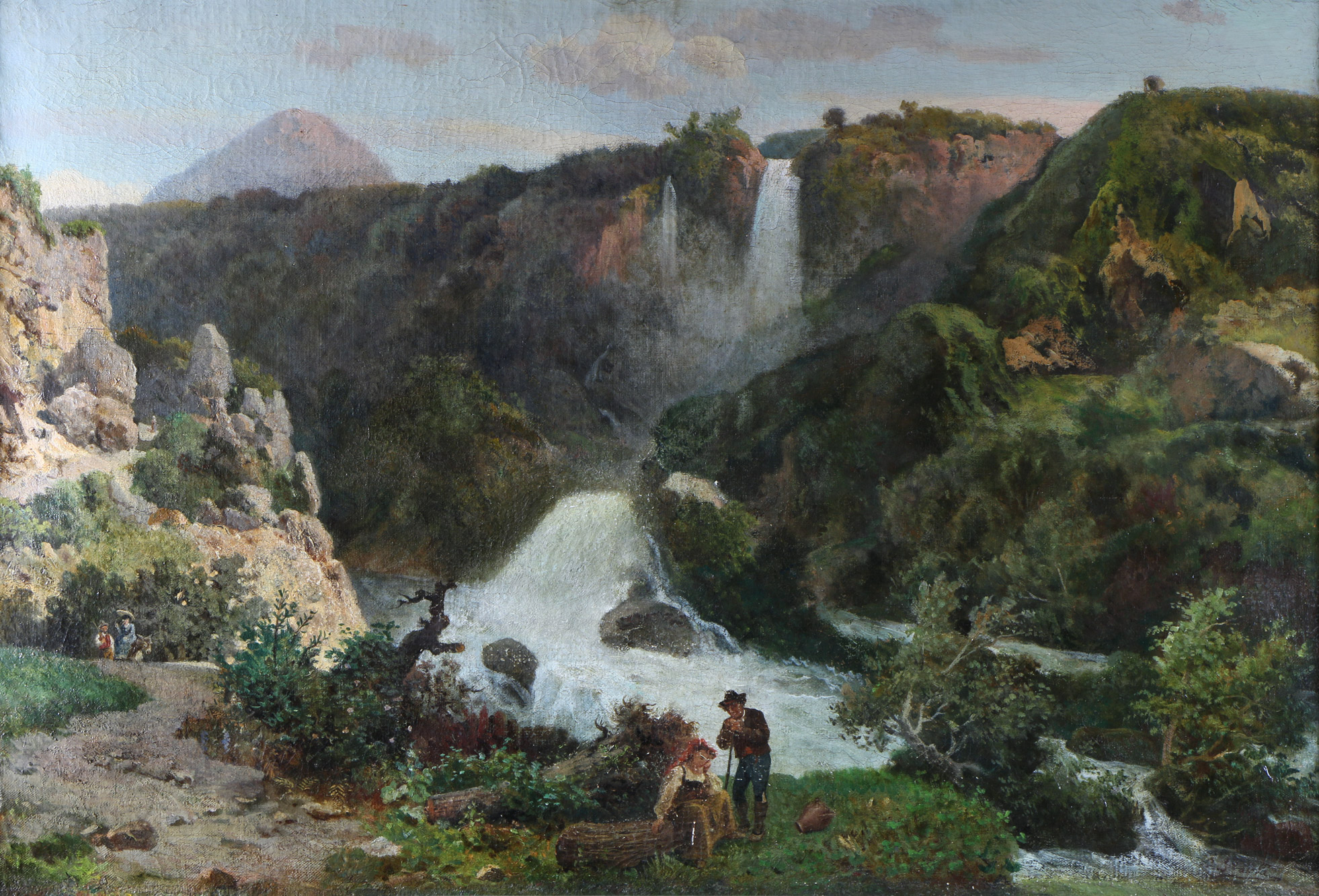  'PAISAJE ANIMADO CON CURSO DE AGUA' 