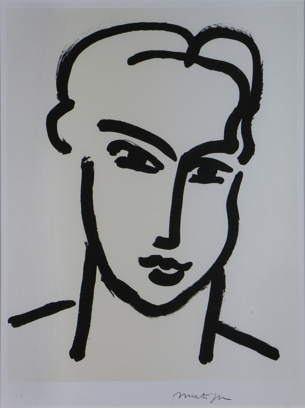 MATISSE, Henry 'GRAND TÊTE DE KATIA' MATISSE, Henry 'GRAND TÊTE DE KATIA'