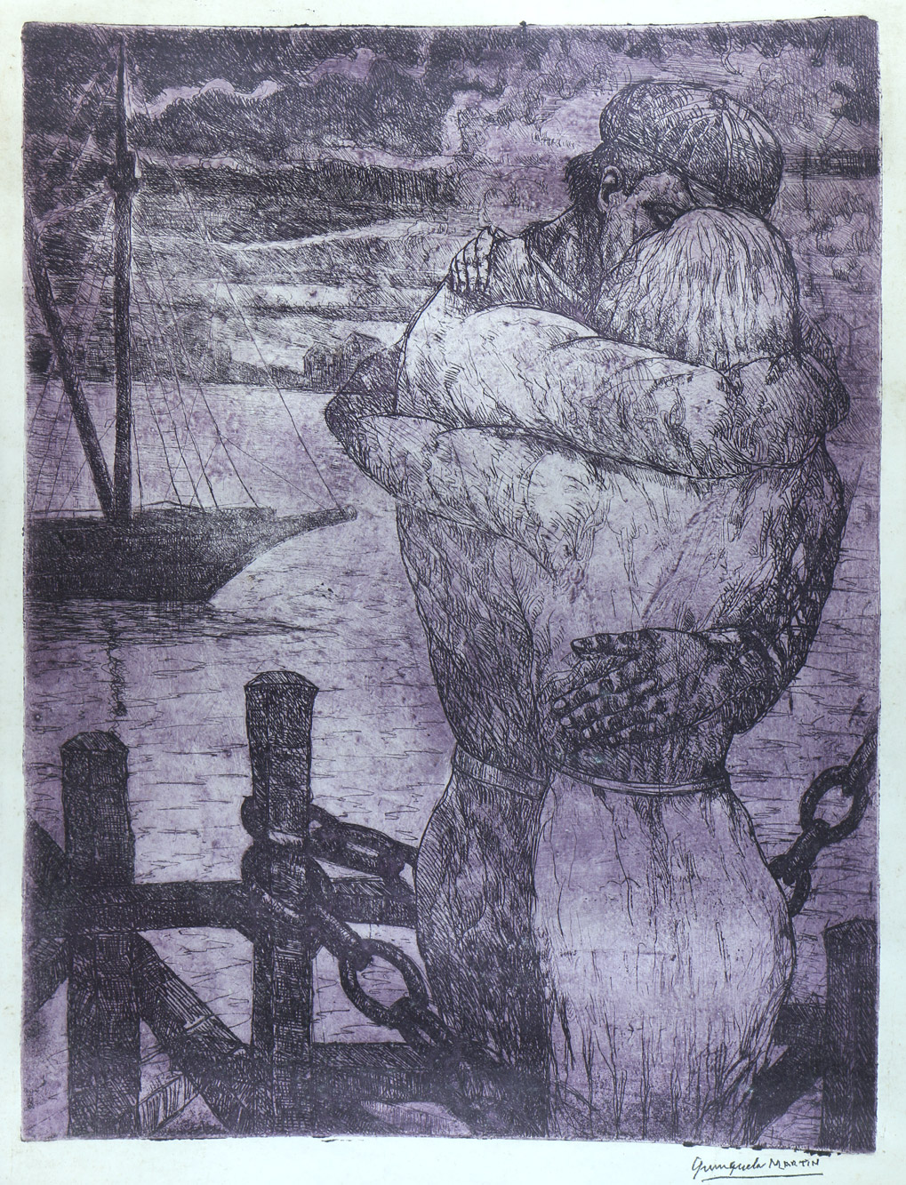QUINQUELA MARTIN, Benito 'EL BESO' 