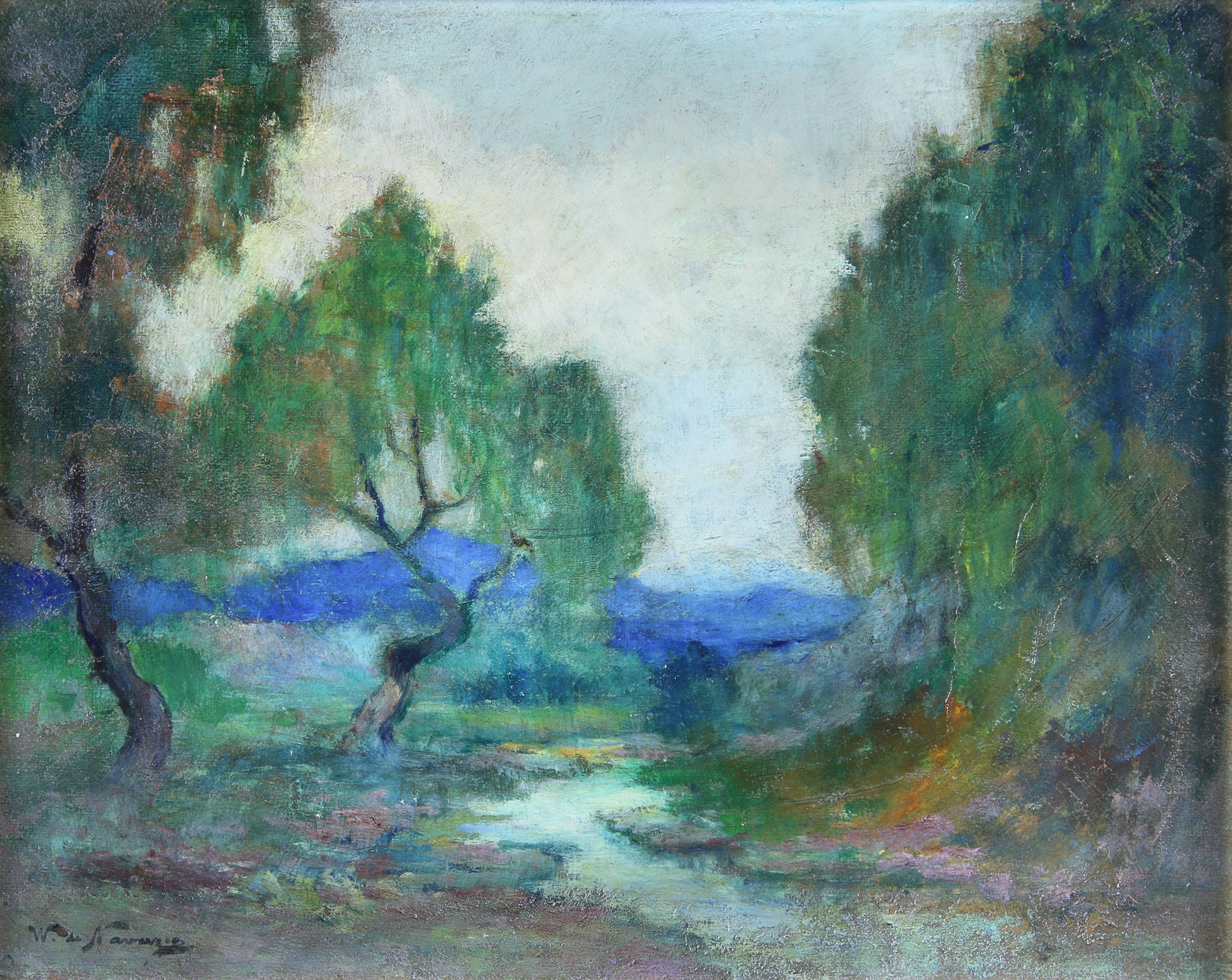 NAVAZIO, Walter de 'PAISAJE CON ARROYO' NAVAZIO, Walter de 'PAISAJE CON ARROYO'