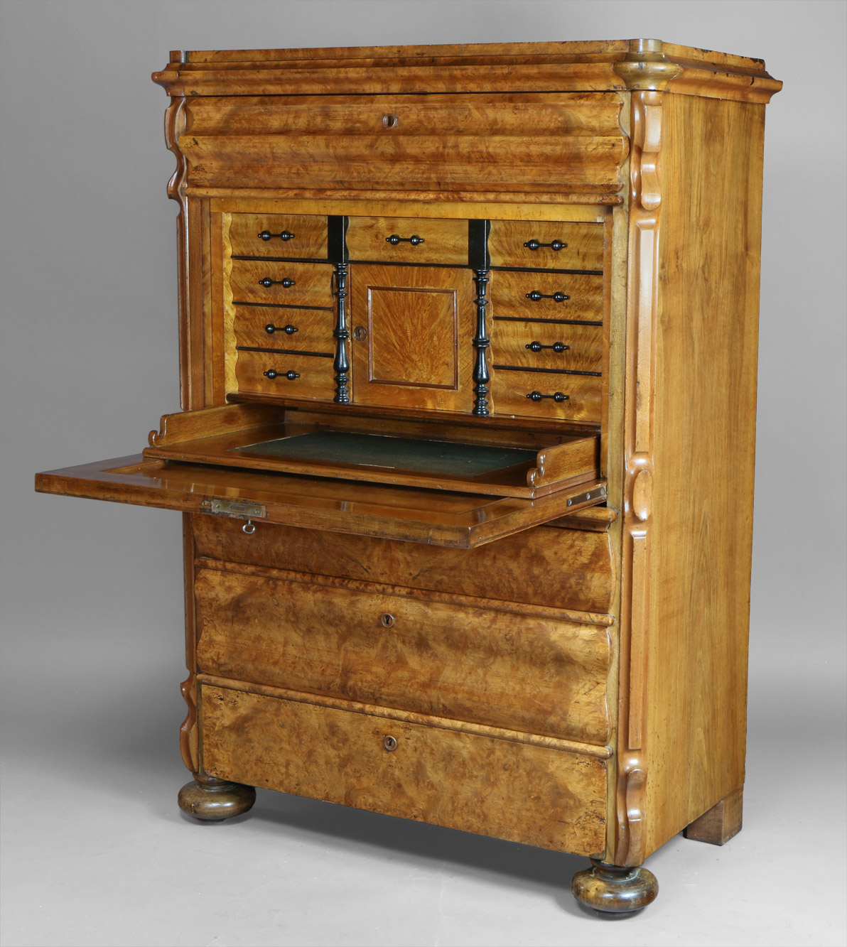  ANTIGUO SECRETAIRE INGLES VICTORIANO.
