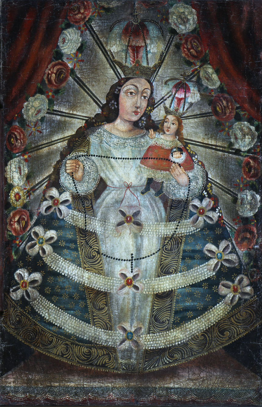 ANONIMO Sudamericana 'VIRGEN DEL ROSARIO' 