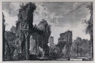 Lote 142: ANTIGUO GRABADO ITALIANO DE PIRANESI. ANTIGUO GRABADO ITALIANO DE PIRANESI.