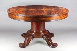 Lote 156: ANTIGUA MESA INGLESA GUILLERMO IV PARA COMEDOR.  ANTIGUA MESA INGLESA GUILLERMO IV PARA COMEDOR. 