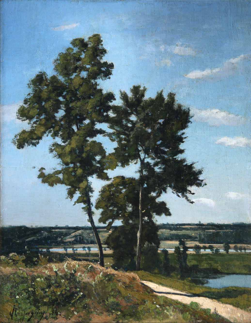 HARPIGNIES, Henri Joseph 'SENTIER DANS LA CAMPAGNE'