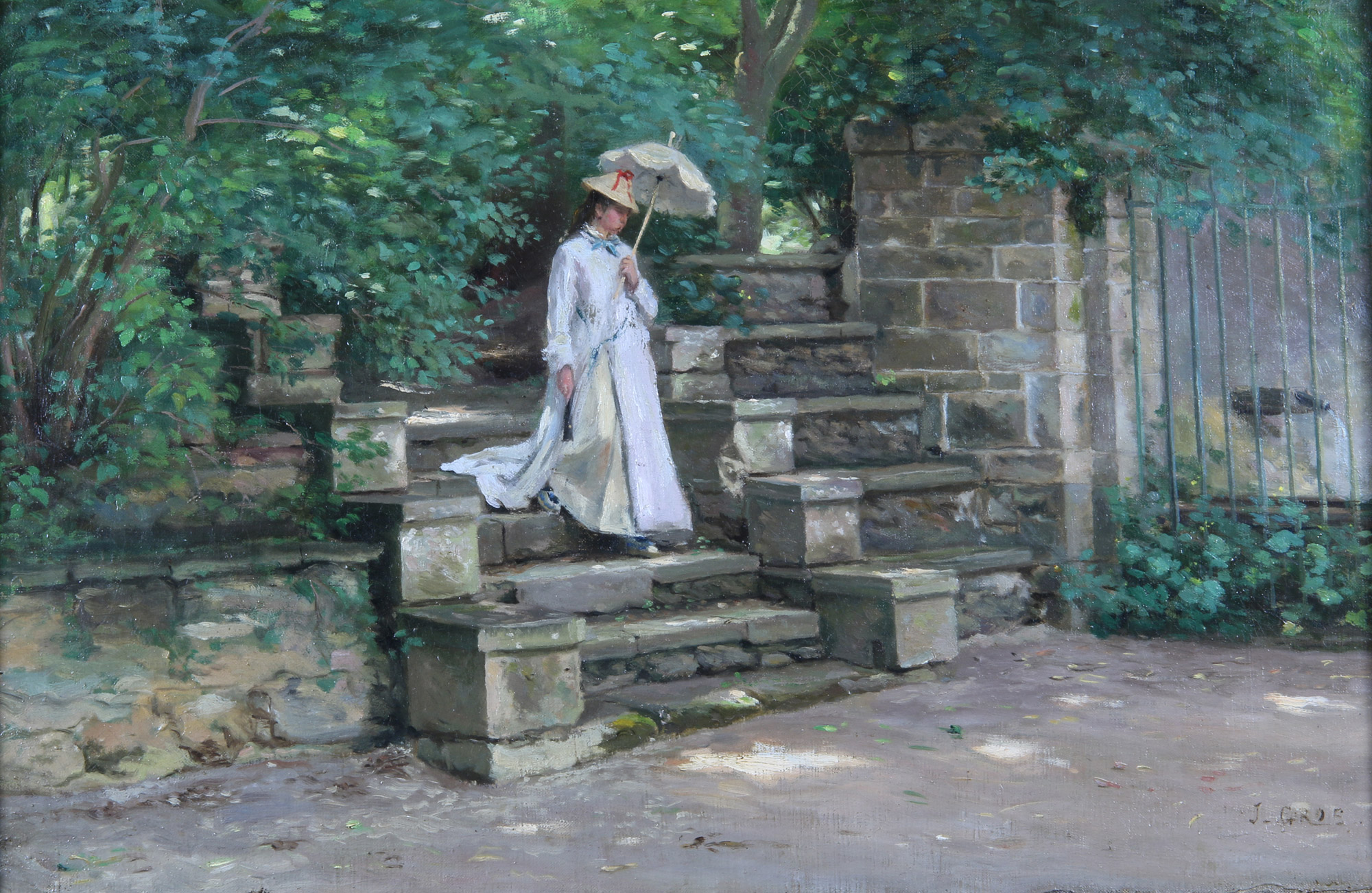  'DAMA CON SOMBRILLA' 