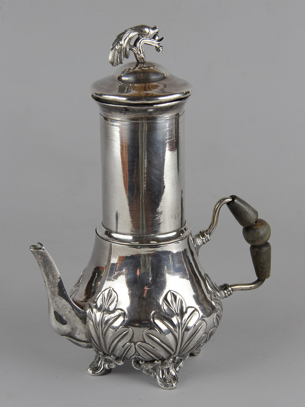  ANTIGUA CAFETERA COLONIAL BOLIVIANA SIGLO XIX. 