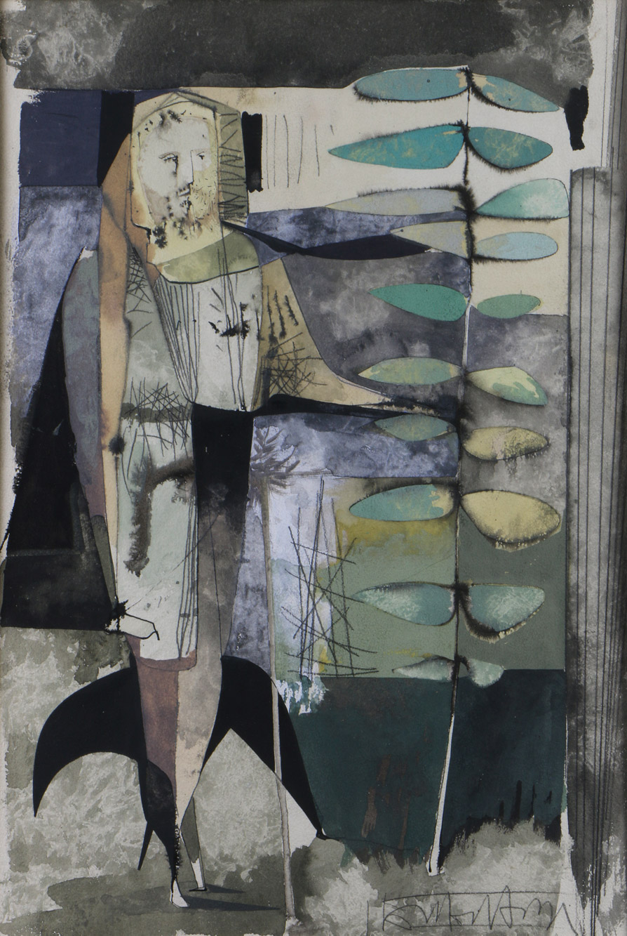 BATLLE PLANAS, Juan 'COMPOSICION CON FIGURA' 