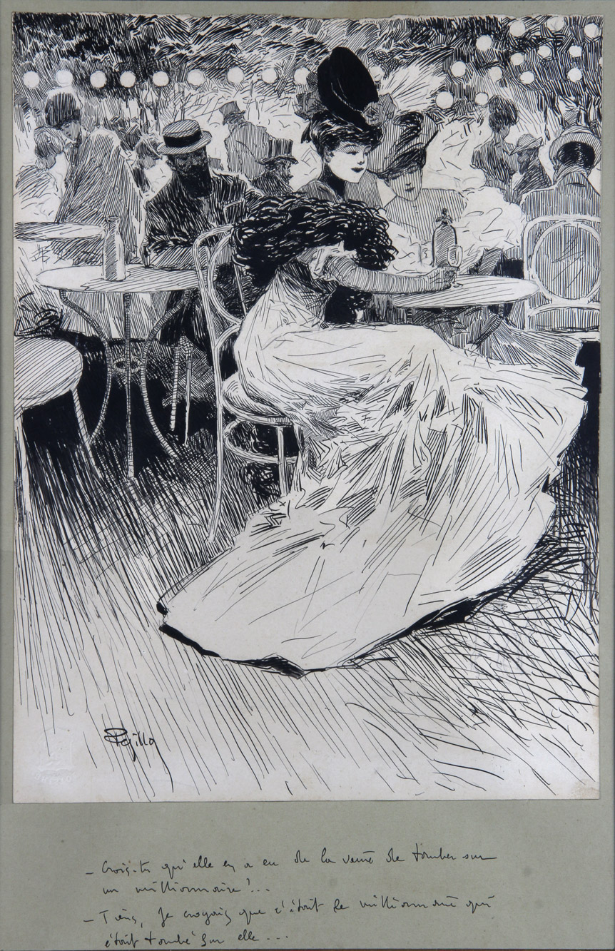 PEZILLA, Mario 'ESCENA DE LA BELLE EPOQUE' PEZILLA, Mario 'ESCENA DE LA BELLE EPOQUE'