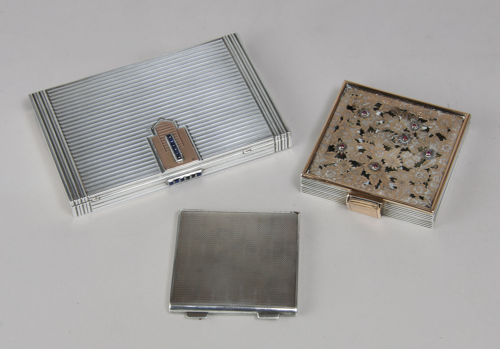  TRES 'VANITY' DE PLATA FRANCESA DIFERENTES. 