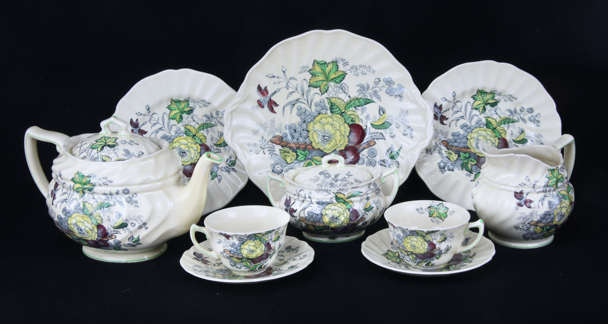  JUEGO DE LOZA INGLESA ROYAL DOULTON PARA TE. 