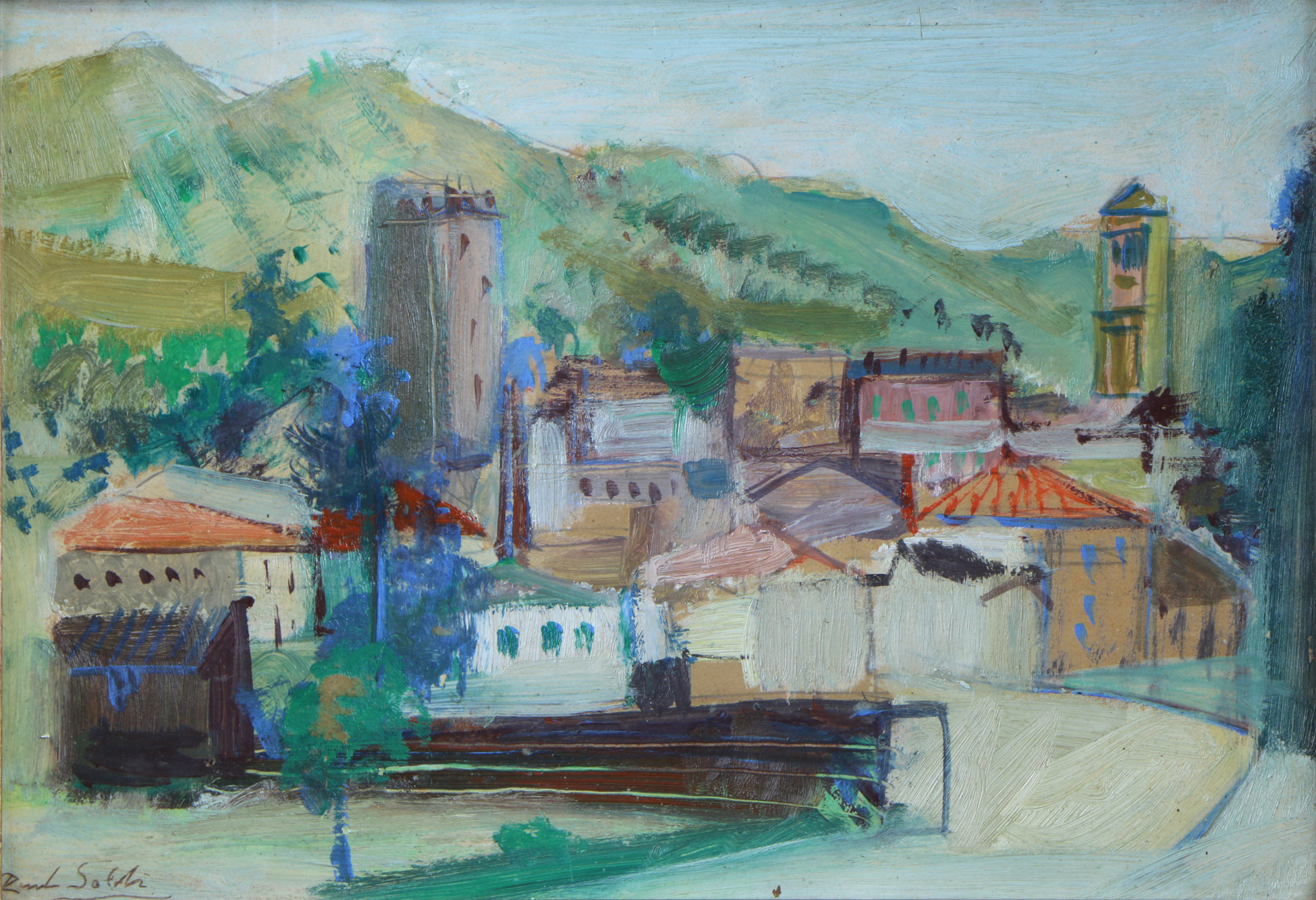 SOLDI, Raúl   'VISTA DE PUEBLO'