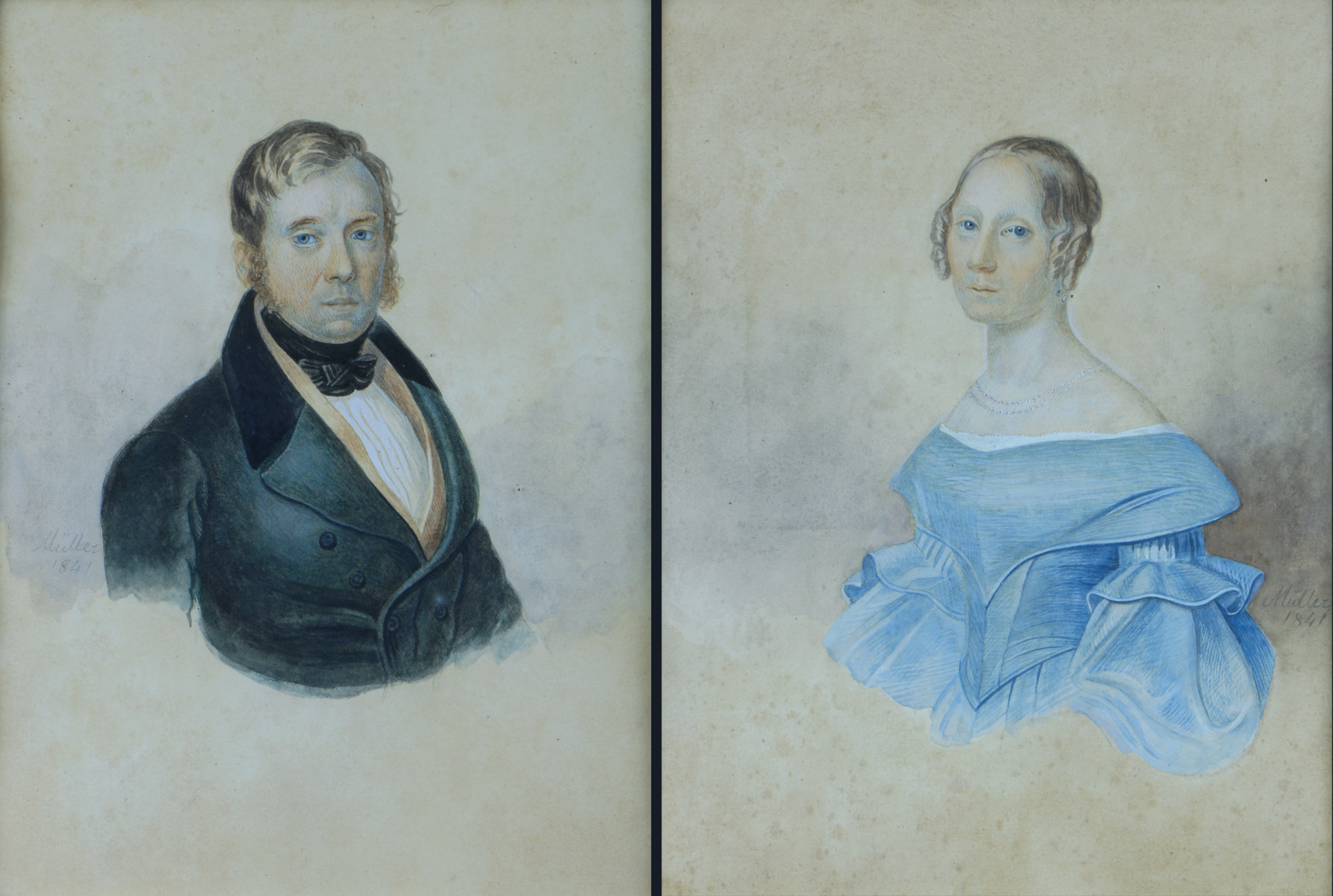  'RETRATOS DE DAMA Y CABALLERO' 