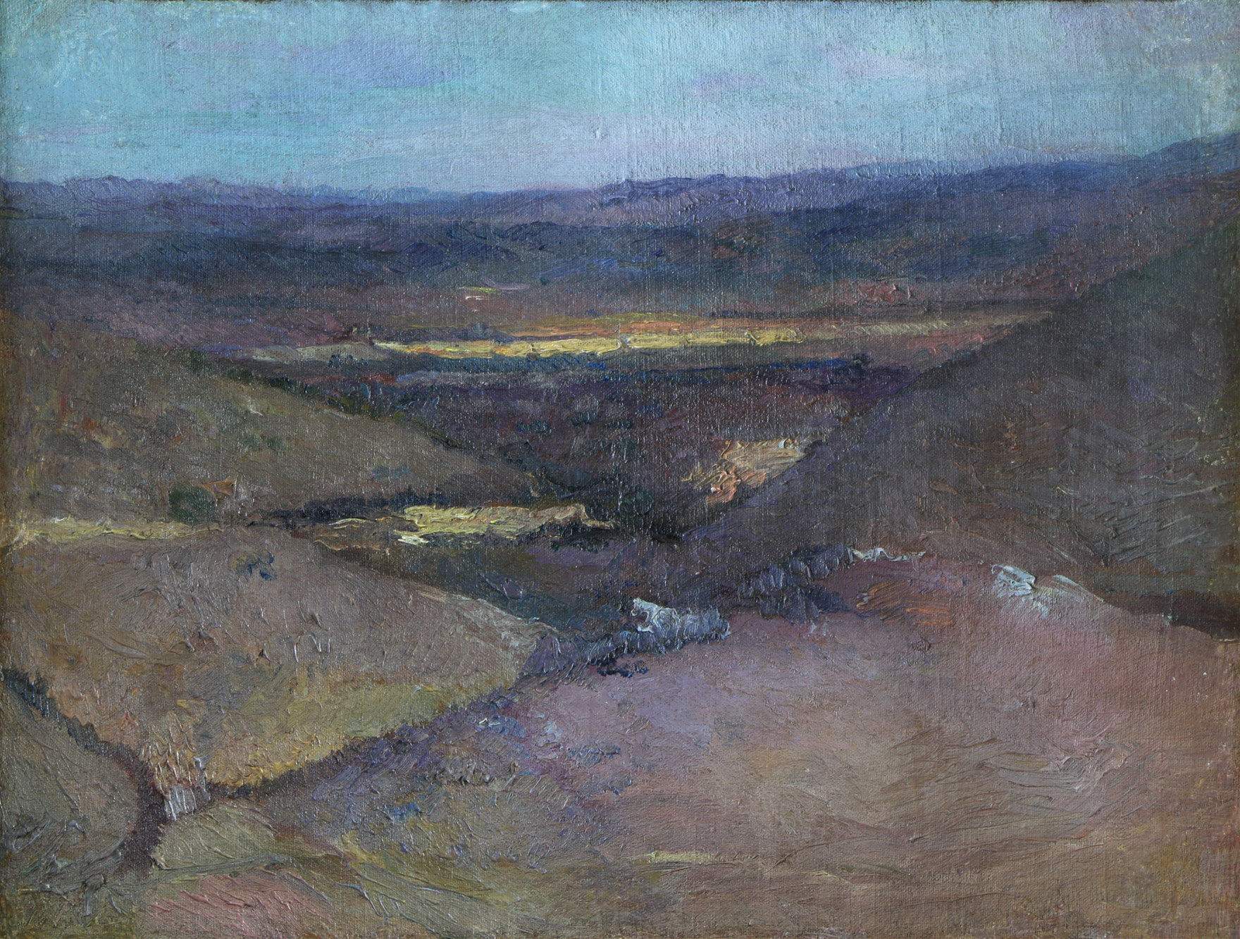 FADER, Fernando 'PAISAJE DE LA MINA DE PETROLEO' FADER, Fernando 'PAISAJE DE LA MINA DE PETROLEO'