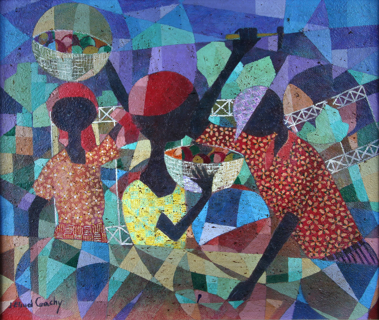 COACHY Jean Eliud 'VENDEDORAS DE FRUTAS'