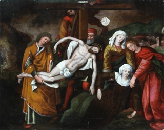 Lote 32: ANONIMO 'EL DESCENDIMIENTO' 